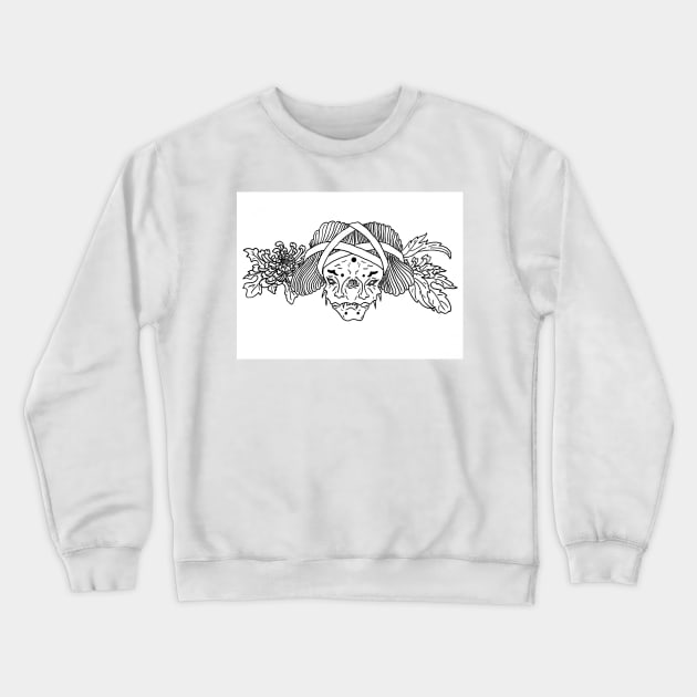 Two-faced demon. Crewneck Sweatshirt by Harinedzumi